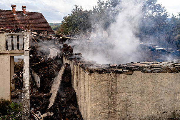 Professional Smoke Damage Removal technician working in Gainesville, VA